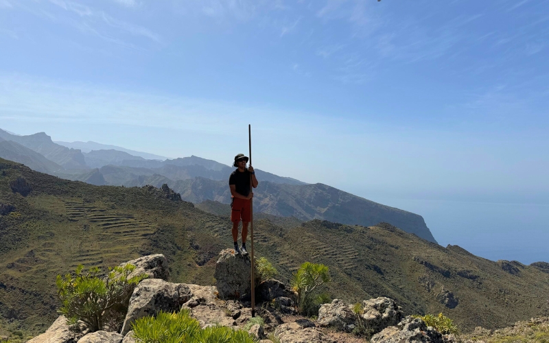Guided experience in Teno Rural Park Tenerife with coastal mountain views